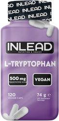 Inlead Nutrition Tryptophan 500mg 120 Vegetable Capsules 1 Capsules Inlead Nutrition Tryptophan 500mg 120 Vegetable Capsules 1 Capsules
