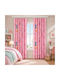 My Home Luxury Kids Blackout Curtain with Rod Pocket Fuchsia 280x270cm