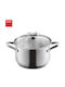 Metaltex Icona Deep Stainless Steel Pot 3.7lt / 10cm