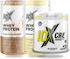 Custom Bundle Combo + 10x Whey Protein 25 Servings Vanilla Ice Cream + 10x Whey Protein 25 Servings Banana Split + 10x Cre Micronized Creatine 300gr Os