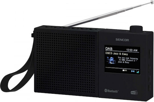 Sencor SRD 7790B Портативно Радио DAB+ с USB Черен