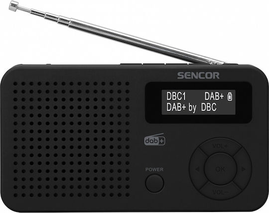 Sencor SRD 7210B Портативно Радио DAB+ с USB Черен