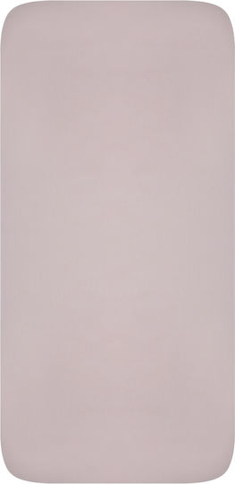 Baby Oliver Бебешки чаршаф за кошара Памучен с ластик 70x140см.