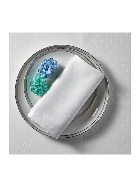 Xionoula Home White Tablecloth 160x260cm