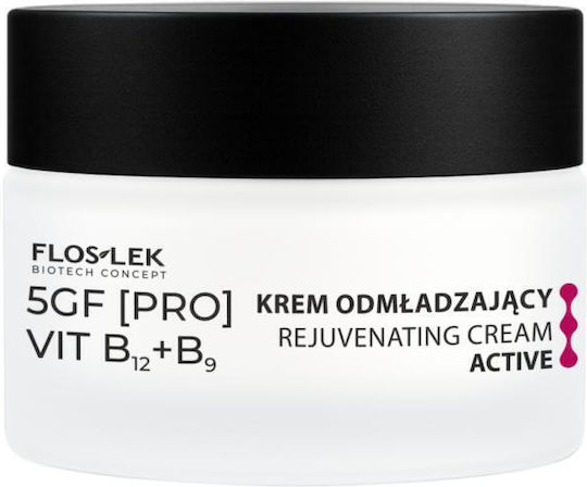 FlosLek 5GF [PRO] VIT B12+B9 Moisturizing Face Cream 50ml