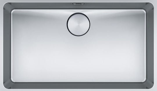 Franke Mythos Подплотов Неръждаемa Мивка Inox Матиран М74xШ44cm Сребриста
