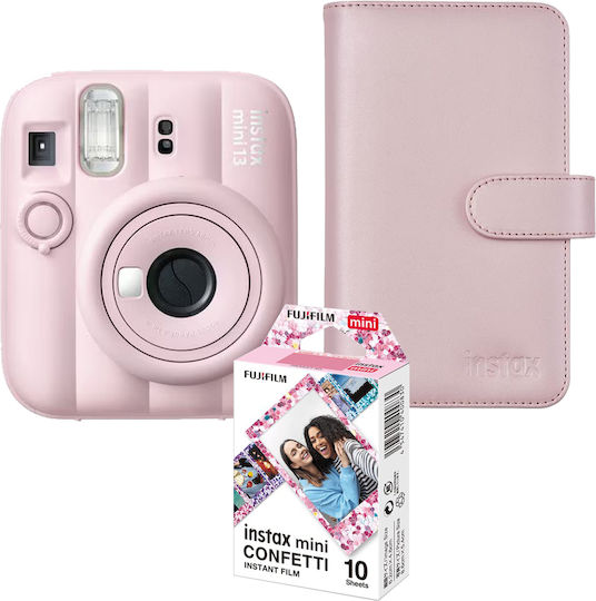 Fujifilm Instant Фотоапарат Instax Mini 13 Candy Pink + Instax Mini Album + Instant Film Confetti