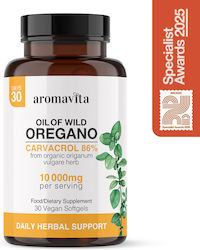 Aromavita Oil of Wild Oregano 10mg 30 Capsules Aromavita