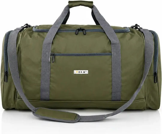 RCM Sack Voyage Green Fabric 50x28cm