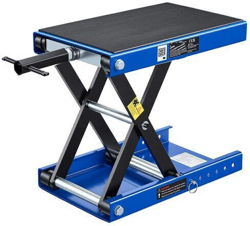 Cric manual pentru motocicletă 95-340 mm capacitate maximă 500 kg tip foarfecă