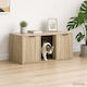 vidaXL Beige Cat Nest
