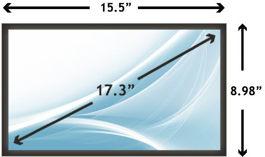 Display Laptop Dell P28e004 Wuxga (1920x1080) Full Hd