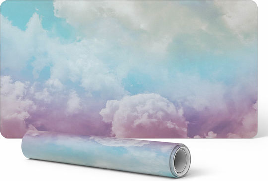 Διακοσμητικό Τραπεζομάντιλο Premium Print Pastel Clouds 90x45 Εκ
