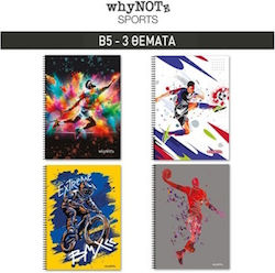 WhyNote Spiral Ruled Notebook