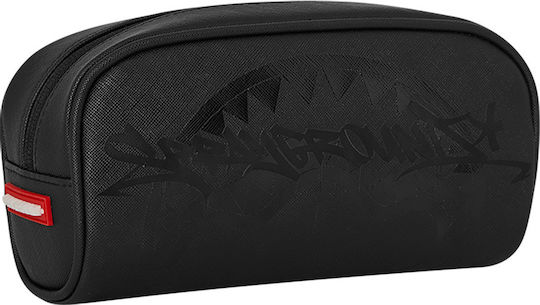 Sprayground Lux Black Ghost Drip Pencil Case Cylinder Lux Black Ghost Drip