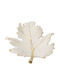Decorative Polyresin Gold Platter 22.5x22.5x15.5cm