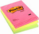 3M Post-it Lined Sticky Memo Pads 102 x 152 mm Various Neon Colors 100 Sheets 660N