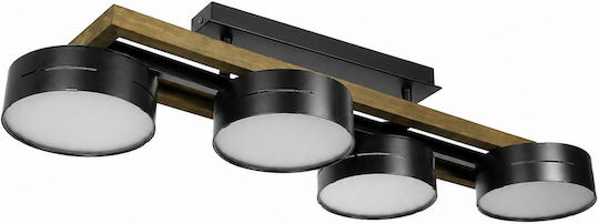 Таванно осветително тяло Sintra LED Орех 72W 865/360 мм
