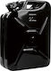 Fuel Canister Made Steel Sheet Capacity 20l Black Color Valpro