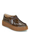 Torhill Bee Women's Oxfords in Brown Patent Leather