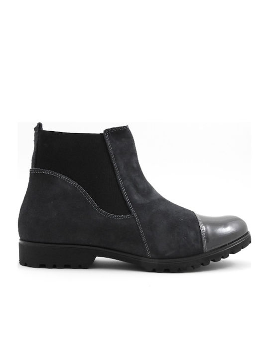 Women's Ankle Boots from Grey Patent Leather