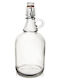 Orion Стъклена Карафа за Сервиране 21см с Капачка Прозрачна 500ml