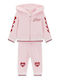 Kids Sweatpants Set Pink