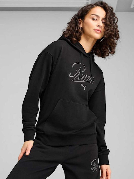 PUMA Hooded Sweatshirt Black