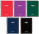 Metron Spiral Ruled Notebook 120 Paper Sheets 3 Subjects (Miscellaneous Designs)