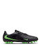 Nike Phantom 6 Low Academy AG Fußballschuhe mit Stollen Schwarz