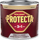Protecta 3-в-1 Метално Боядисване Черен Метал Конвертор на Ръжда Грунд Декоративно Покритие В Една Кутия Може Да Се Нанася Директно Върху Ръжда Блестящо Покритие 2.5л Светло Бежово