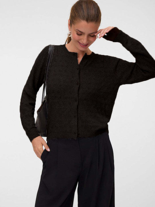 Damen Lang Gestrickte Strickjacke Schokoladen Torte