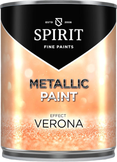 Spirit Verona Ефектна Боя Метални Перлени Частици 2.5л Зелен