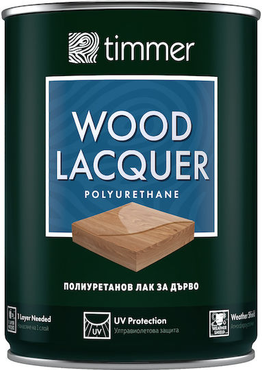 Timmer Lac De Lemn Poliuretan Satin 750ml Strat Gros Anti-Decojire