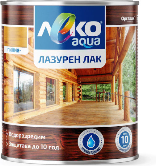 Leko Lac De Lemn Aqua Azure Pe Bază De Apă Finisaj Strălucitor 0.7l Pin