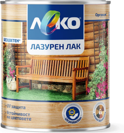 Leko Дървесен Лак Алкидна Основa Гланцово Покритие 2.5л Прозрачен
