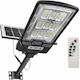 Solarleuchte 4500lm mit Bewegungssensor Fotowiderstand und Fernbedienung