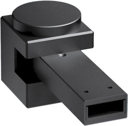 Geyer Wandmontierter Verbindung Swing Magnetstange 2m Schwarze