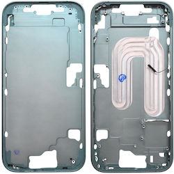 Μεσαίο Πλαίσιο Apple Iphone 16 5g Πλήκτρο Κάμερας Τιρκουάζ Oem Μεσαίο Πλαίσιο Apple Iphone 16 5g Πλήκτρο Κάμερας Τιρκουάζ Oem
