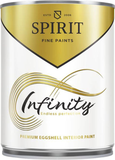 Премиум Стайна Пластмасова Боя Spirit Infinity Яйчен Мат 2.5 Литра