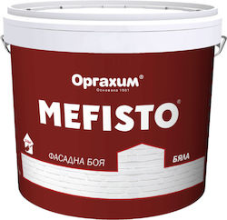 Vopsea Mată Pentru Fațadă Mefisto 4.5l Albă