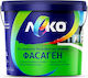 Leko Facade Paint Fasagen Matte 3l White