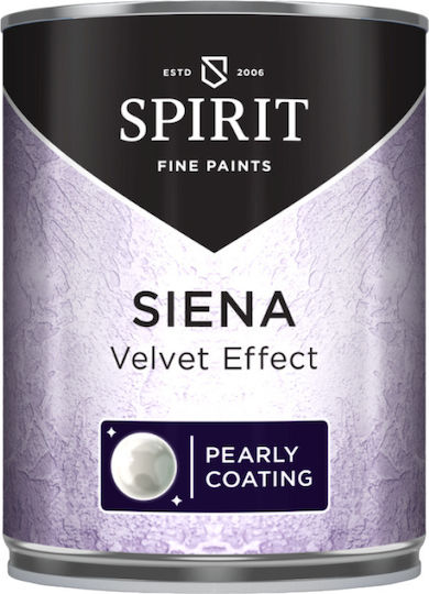 Spirit Siena декоративна мазилка Pearl Sheen Cloud Tool 1l сиво-зелена