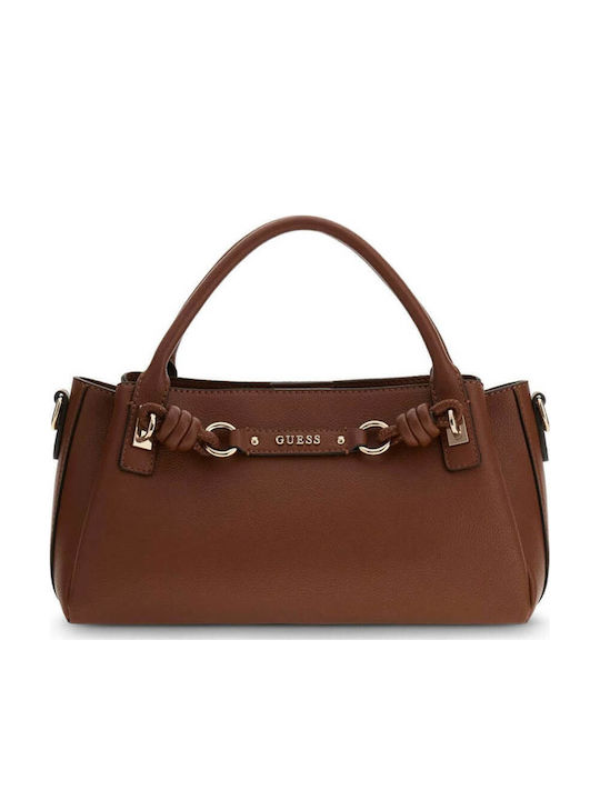Guess Camelia Damenhandtasche Cognac Brown