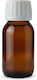 Glass Bottle Caramel 60ml Safety Cap