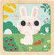 Holzpuzzles Kinderpuzzle Hase 18 Teile Janod