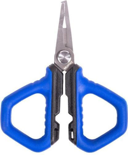 Mustad Mini Multi-Tool Klapp-Schere Für Split-Ringe