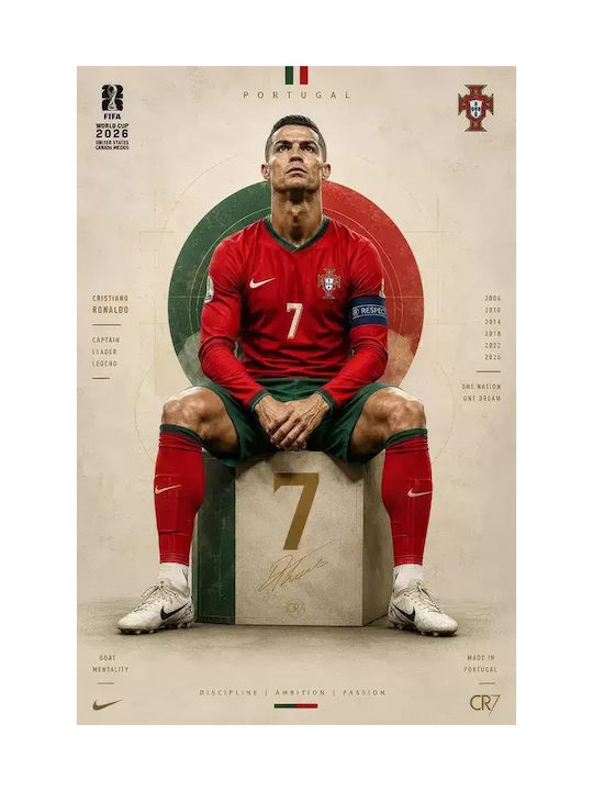 Poster Cristiano Ronaldo Sc124 50cm X 70cm-71723pd158895