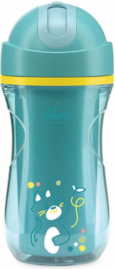 Chicco Kinderbecher Sport Cup aus Silikon Hellblau 266ml für 14m+