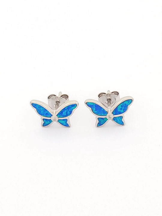 Cercei Copii Studs Fluturi Din Argint